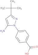 4-(5-Amino-3-tert-butyl-pyrazol-1-yl)-benzoic acid