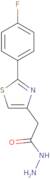 2-[2-(4-Fluorophenyl)-1,3-thiazol-4-yl]acetohydrazide