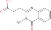 3-(3-Methyl-4-oxo-3,4-dihydroquinazolin-2-yl)propanoic acid