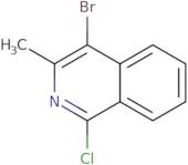 4-Bromo-1-chloro-3-methyl-isoquinoline