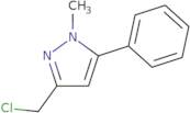 3-(Chloromethyl)-1-methyl-5-phenyl-1H-pyrazole