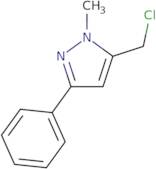 5-(Chloromethyl)-1-methyl-3-phenyl-1H-pyrazole