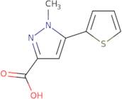 1-Methyl-5-(thiophen-2-yl)-1H-pyrazole-3-carboxylic acid