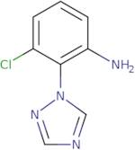 3-Chloro-2-(1H-1,2,4-triazol-1-yl)aniline