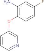 5-Fluoro-2-(3-pyridinyloxy)aniline