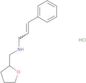 (3-Phenyl-2-propen-1-yl)(tetrahydro-2-furanylmethyl)amine hydrochloride