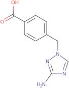 4-[(3-Amino-1H-1,2,4-triazol-1-yl)methyl]benzoic acid