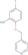 5-Fluoro-2-(pyridin-4-ylmethoxy)aniline