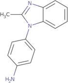 4-(2-Methyl-1H-1,3-benzodiazol-1-yl)aniline