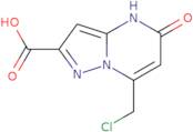 7-Chloromethyl-5-oxo-4,5-dihydro-pyrazolo[1,5- a ]pyrimidine-2-carboxylic acid