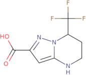 7-(Trifluoromethyl)-4H,5H,6H,7H-pyrazolo[1,5-a]pyrimidine-2-carboxylic acid