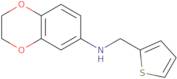 N-(Thiophen-2-ylmethyl)-2,3-dihydro-1,4-benzodioxin-6-amine