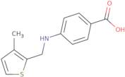 4-{[(3-Methyl-2-thienyl)methyl]amino}benzoic acid