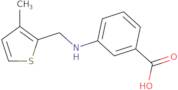 3-{[(3-Methyl-2-thienyl)methyl]amino}benzoic acid