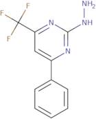 2-Hydrazino-4-phenyl-6-(trifluoromethyl)pyrimidine