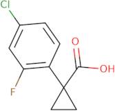 1-(4-Chloro-2-fluorophenyl)cyclopropane-1-carboxylic acid