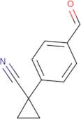 1-(4-Formylphenyl)cyclopropane-1-carbonitrile