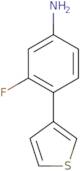 3-Fluoro-4-(thiophen-3-yl)aniline