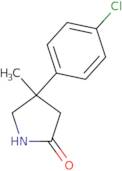 4-(4-Chlorophenyl)-4-methylpyrrolidin-2-one
