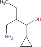 2-(Aminomethyl)-1-cyclopropylbutan-1-ol