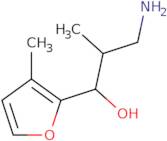 3-Amino-2-methyl-1-(3-methylfuran-2-yl)propan-1-ol