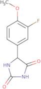 5-(3-Fluoro-4-methoxyphenyl)imidazolidine-2,4-dione