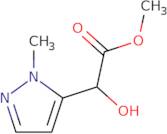 Methyl 2-hydroxy-2-(1-methyl-1H-pyrazol-5-yl)acetate