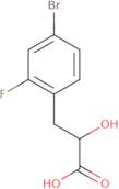 3-(4-Bromo-2-fluorophenyl)-2-hydroxypropanoic acid