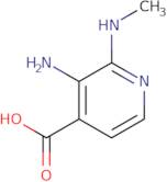 3-Amino-2-(methylamino)pyridine-4-carboxylic acid