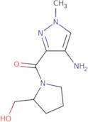 [1-(4-Amino-1-methyl-1H-pyrazole-3-carbonyl)pyrrolidin-2-yl]methanol