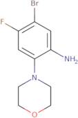 5-Bromo-4-fluoro-2-(morpholin-4-yl)aniline