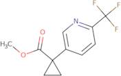 Methyl 1-[6-(trifluoromethyl)-3-pyridyl]cyclopropanecarboxylate