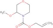 Allyl 3-methoxymorpholine-4-carboxylate