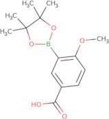 4-methoxy-3-(tetramethyl-1,3,2-dioxaborolan-2-yl)benzoic acid