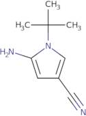 5-Amino-1-tert-butyl-1H-pyrrole-3-carbonitrile