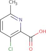 3-chloro-6-methylpyridine-2-carboxylic acid