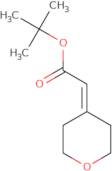 tert-Butyl 2-(tetrahydro-4h-pyran-4-ylidene)acetate
