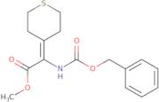 Methyl 2-(Cbz-amino)-2-(tetrahydrothiopyran-4-ylidene)acetate