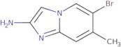 6-Bromo-7-methylimidazo[1,2-a]pyridin-2-amine