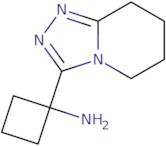 1-{5H,6H,7H,8H-[1,2,4]Triazolo[4,3-a]pyridin-3-yl}cyclobutan-1-amine