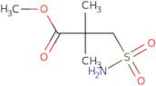 Methyl 2,2-dimethyl-3-sulfamoylpropanoate
