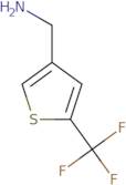 [5-(Trifluoromethyl)thiophen-3-yl]methanamine