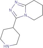 4-{5H,6H,7H,8H-[1,2,4]Triazolo[4,3-a]pyridin-3-yl}piperidine