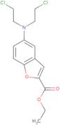 Ethyl 5-(bis(2-chloroethyl)amino)benzofuran-2-carboxylate