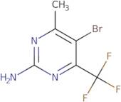 5-Bromo-4-methyl-6-(trifluoromethyl)pyrimidin-2-amine