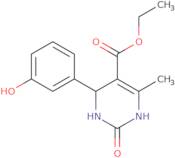 ethyl 4-(3-hydroxyphenyl)-6-methyl-2-oxo-1,2,3,4-tetrahydropyrimidine-5-carboxylate