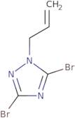 1-Allyl-3,5-dibromo-1H-1,2,4-triazole