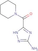 3-(1-Piperidinylcarbonyl)-1H-1,2,4-triazol-5-amine