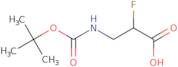 (2S)-3-{[(tert-Butoxy)carbonyl]amino}-2-fluoropropanoic acid