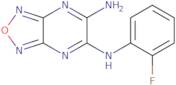 N5-(2-Fluorophenyl)-[1,2,5]oxadiazolo[3,4-b]pyrazine-5,6-diamine